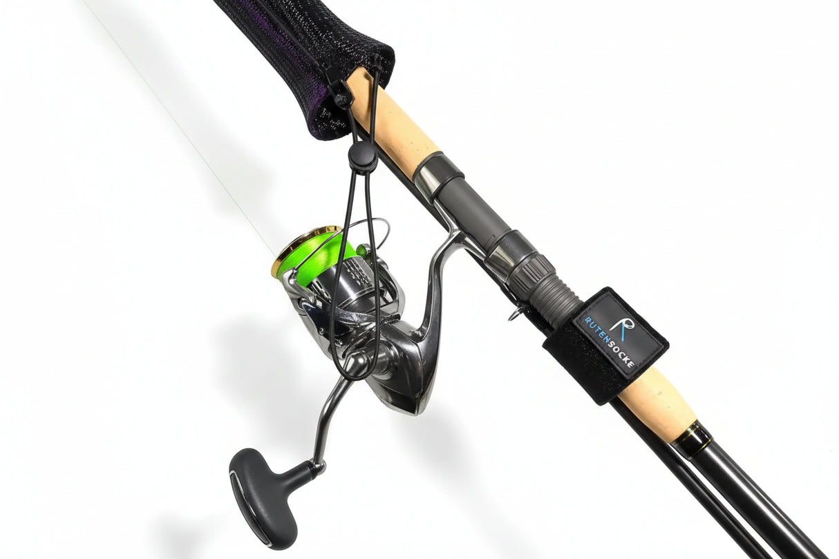 Gummispanner mit Stopper für alle Rutensocken