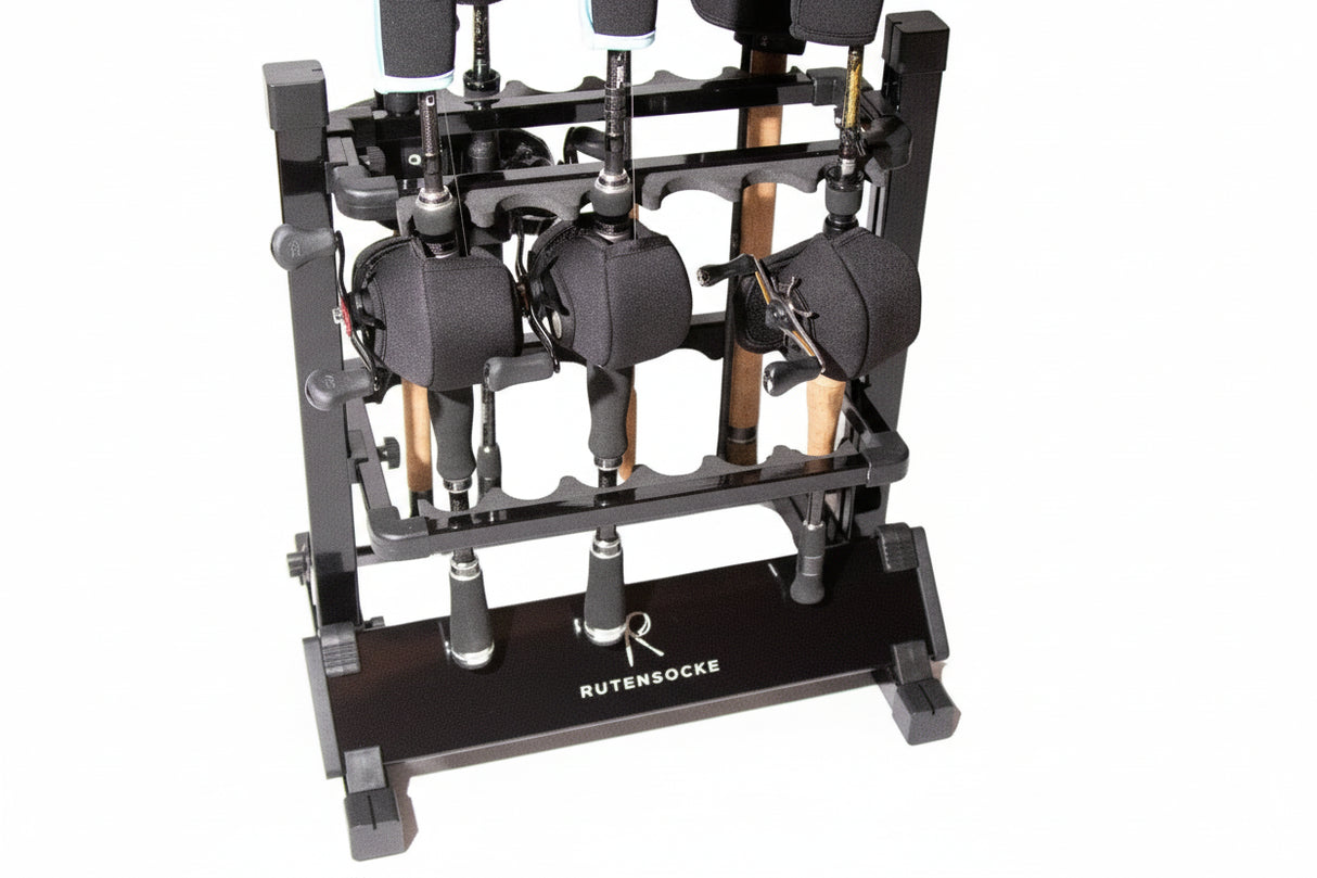 Rutensocke Aluminium Rutenständer (12 Ruten)