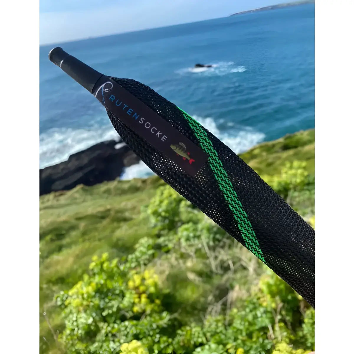 Rutensocke Cast S 2-Teiler (60cmx38mm Rutenschutz für 2-tlg. Ruten bis 200cm)