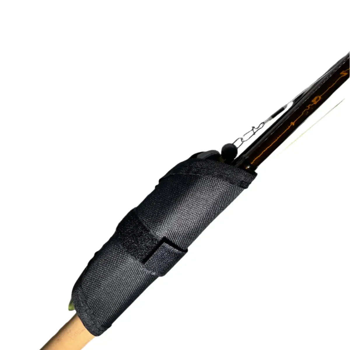 Ködersocke optional mit Zielfisch (18cm x 17cm in schwarz oder rot)