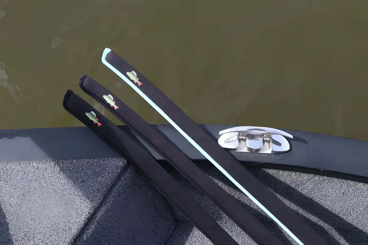 Rutensocke NEO CAST M 1-Teiler (160cm lang Premium Neopren Rutenschutz für Ruten bis 210cm)
