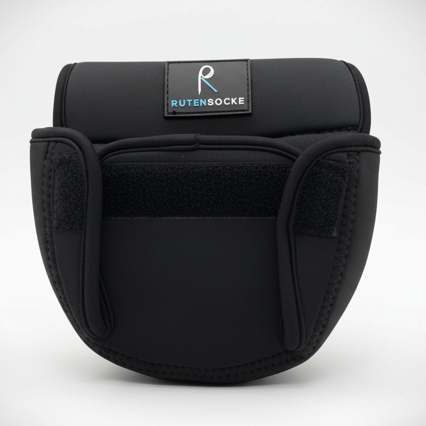 B-Ware mit Knicken!! Rutensocke Rollentasche Spin M (Rollenschutz für Stationärrollen von Größe 4000-6000)