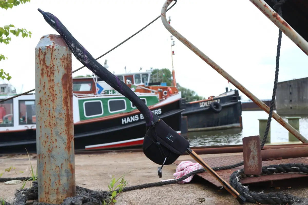 Rutensocke Rollentasche Spin M (Rollenschutz für Stationärrollen von Größe 4000-6000)