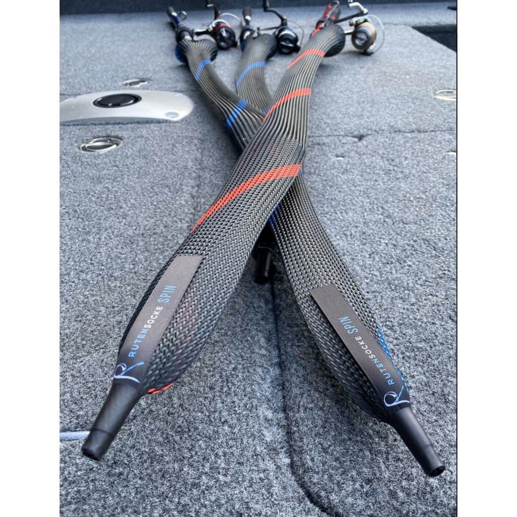 Rutensocke Spin L 2-Teiler (90cmx45mm Rutenschutz für 2-tlg. Ruten bis 270cm)