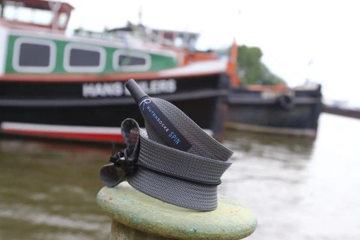 Rutensocke Spin L 2-Teiler (90cmx45mm Rutenschutz für 2-tlg. Ruten bis 270cm)