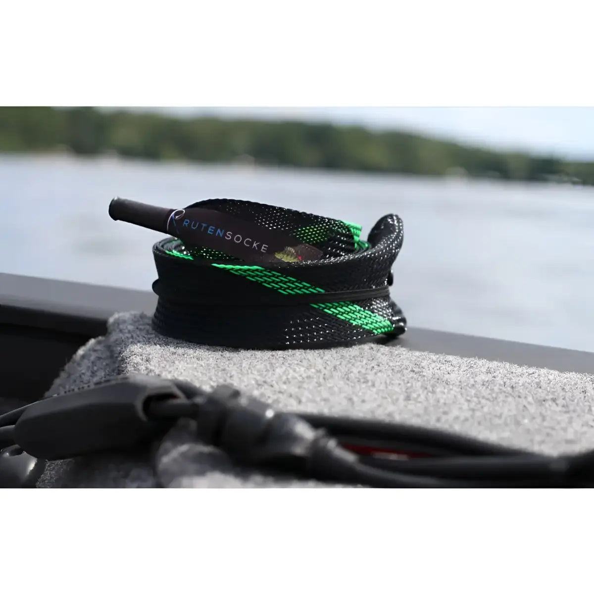 Rutensocke Spin XS 2-Teiler (65cmx45mm Rutenschutz für 2-tlg. Ruten bis 200cm)