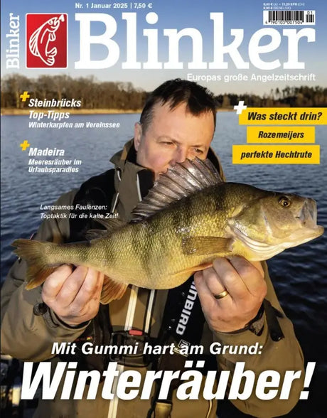 Rutensocke in der Angelwoche und im Blinker