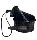 Rutensocke Allround M 3-Teiler (80cmx45mm Rutenschutz für 3-tlg. Ruten bis 390cm) - Schwarz-Weiss