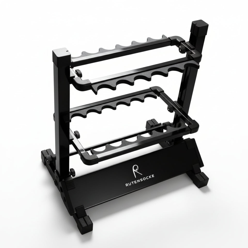 Rutensocke Aluminium Rutenständer (12 Ruten)