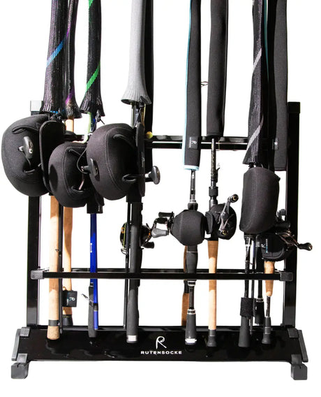 Rutensocke Aluminium Rutenständer (24 Ruten)