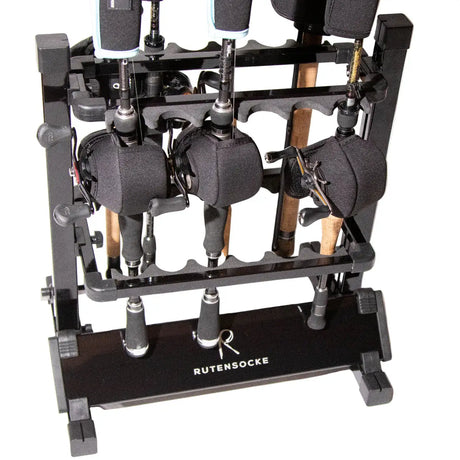 Rutensocke Aluminium Rutenständer (12 Ruten)