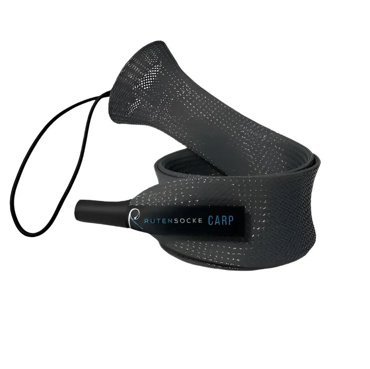 Rutensocke Carp L 2 Teiler (120cmx45mm Rutenschutz für 2 tlg. Ruten bis 3,60m) Grau