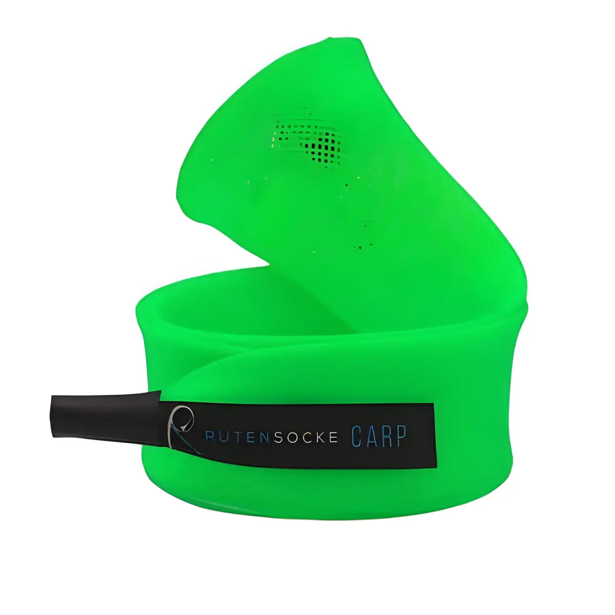 Rutensocke Carp M 2-Teiler (105cmx45mm Rutenschutz für 2-tlg. Ruten bis 330cm) - Neon-Gruen