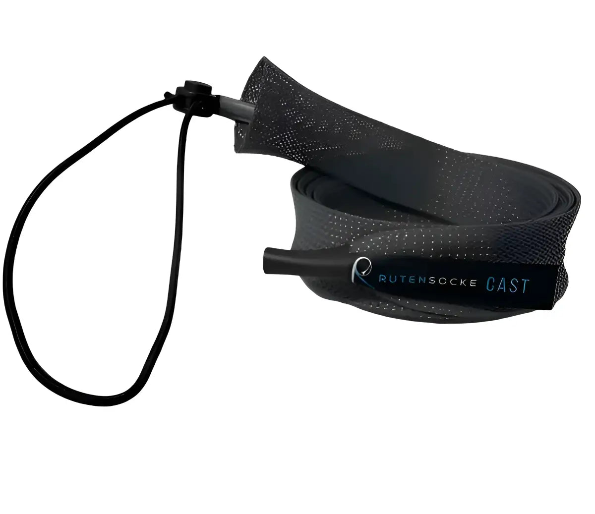 Rutensocke Cast M (160cmx32mm Rutenschutz für 1-tlg. Ruten bis 2m) - Grau