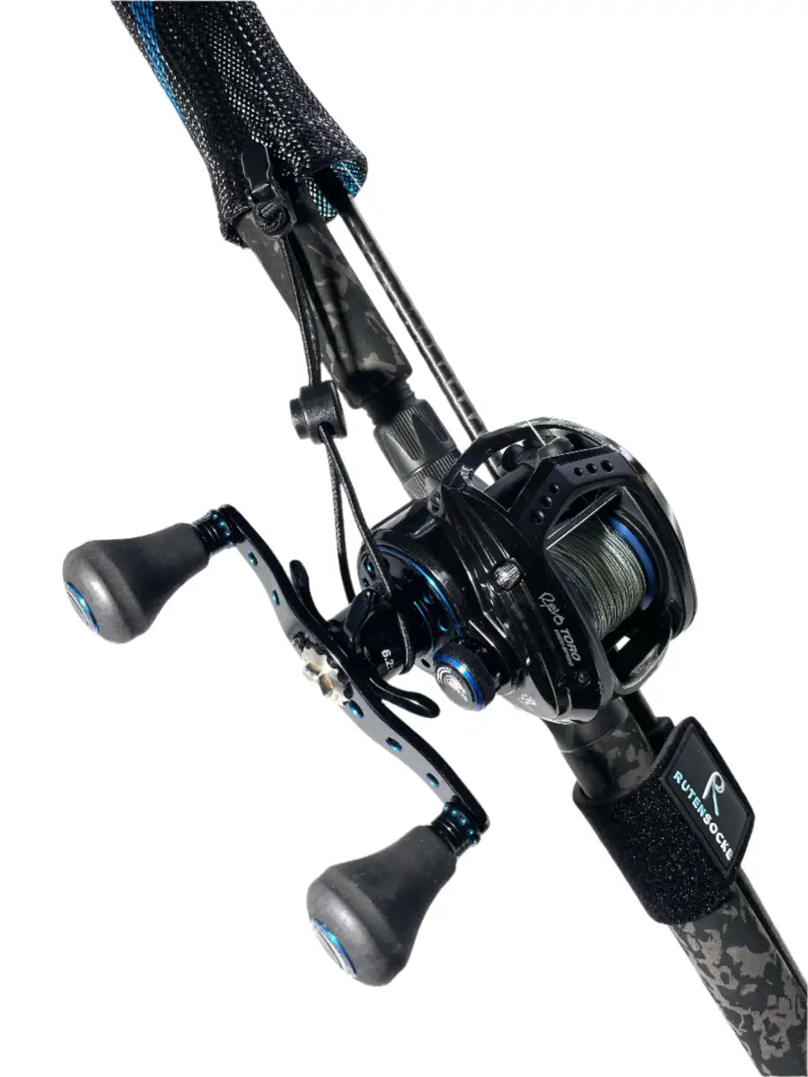 Rutensocke Cast M 2 Teiler (70cmx38mm Rutenschutz für 2 tlg. Ruten bis 220cm)