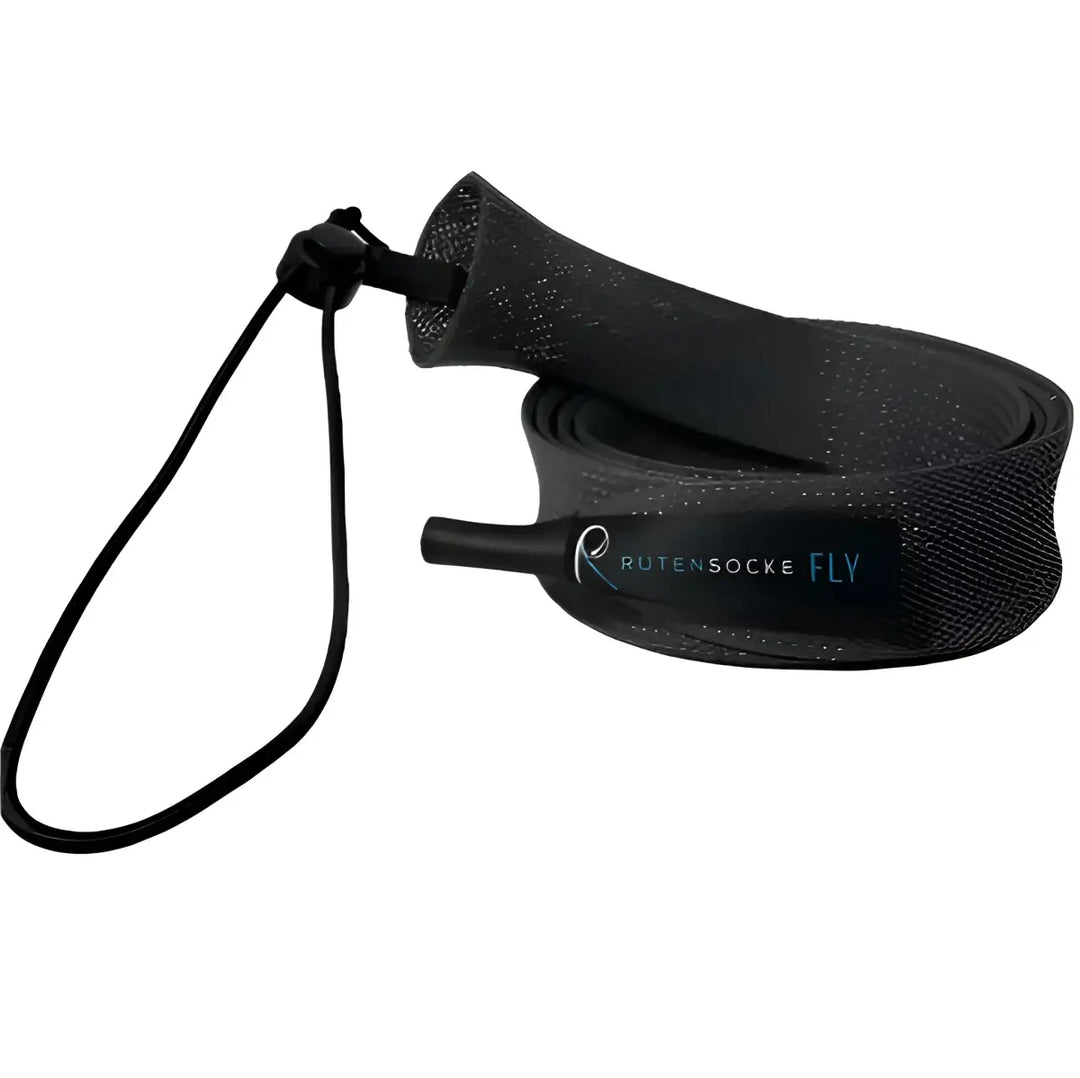 Rutensocke Fly L 2-Teiler (125cmx32mm Rutenschutz für 2(4)-tlg. Ruten bis 3,04m 10ft.) - Grau