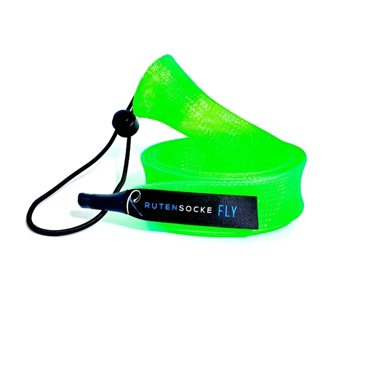 Rutensocke Fly M 2-Teiler (110cmx32mm Rutenschutz für 2(4)-tlg. Ruten bis 2,74m 9ft.) - Neon-Gruen