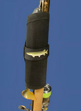 Ködersocke optional mit Zielfisch (18cm x 17cm in schwarz oder rot)