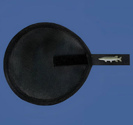 Ködersocke optional mit Zielfisch (18cm x 17cm in schwarz oder rot)