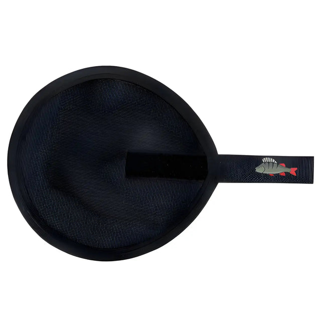 Ködersocke optional mit Zielfisch (18cm x 17cm in schwarz oder rot) - Schwarz