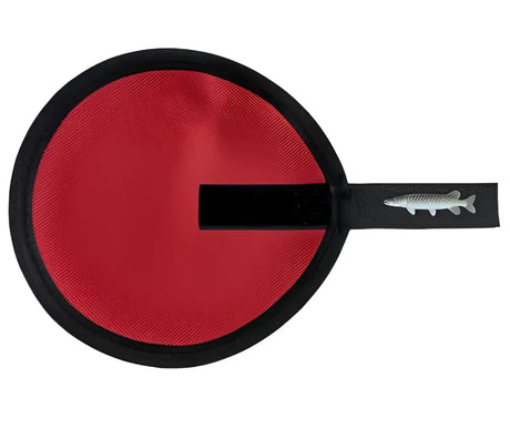 Ködersocke optional mit Zielfisch (18cm x 17cm in schwarz oder rot)