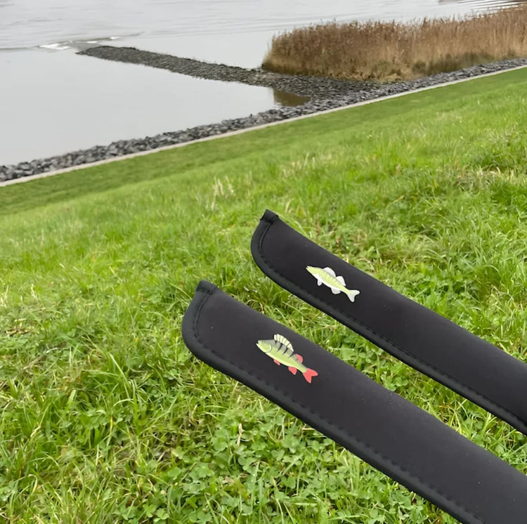 Rutensocke NEO Cast 2-Teiler (Rutenschutz für 2-tlg. Casting-Ruten von 190cm bis 240cm)