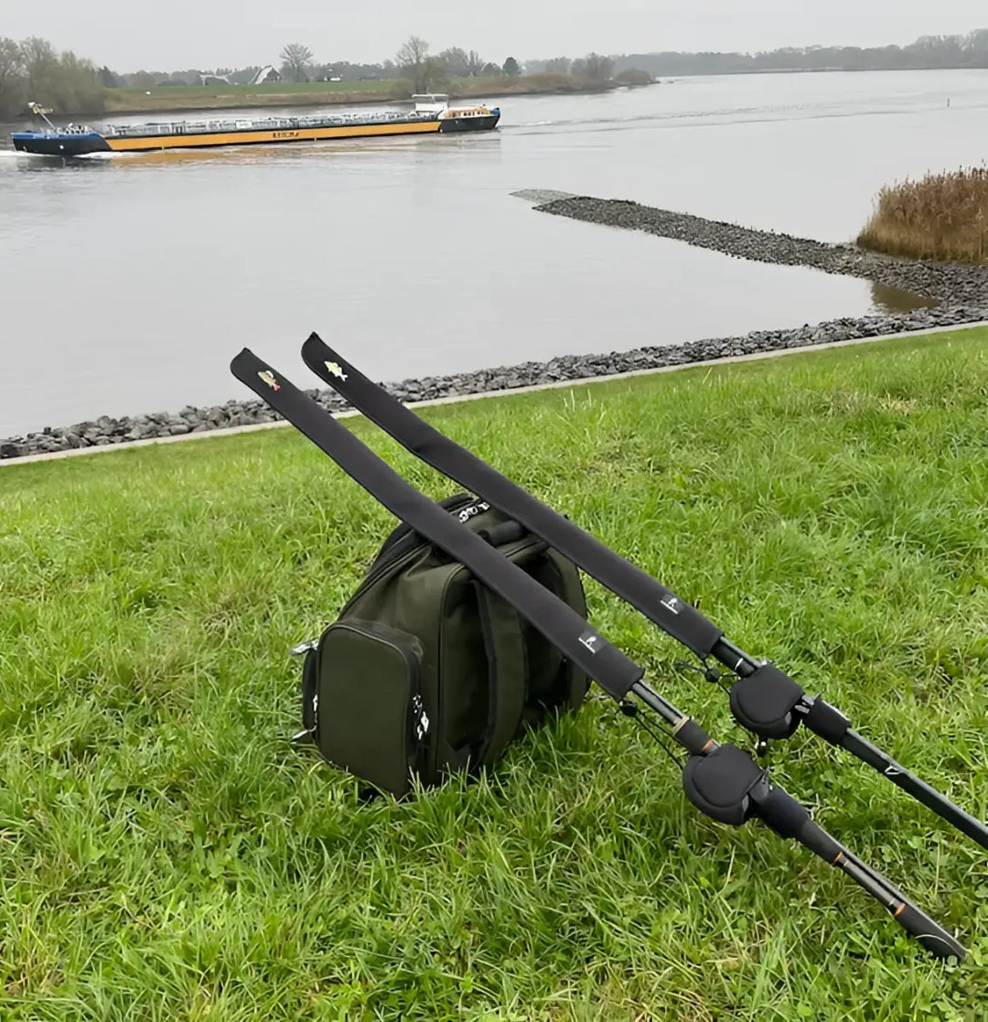 Rutensocke NEO Cast 2-Teiler (Rutenschutz für 2-tlg. Casting-Ruten von 190cm bis 240cm)