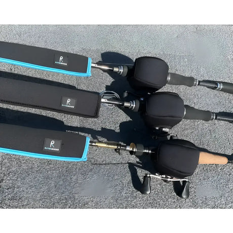 Rutensocke NEO CAST M 1-Teiler (160cm lang Premium Neopren Rutenschutz für Ruten bis 210cm)