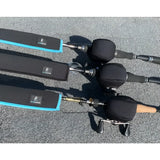 Rutensocke NEO Cast M 1-Teiler (160cm lang Premium Neopren Rutenschutz für Ruten bis 210cm)