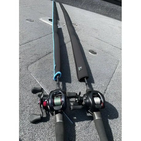 Rutensocke NEO Cast S 1-Teiler (140cm lang Premium Neopren Rutenschutz für Ruten bis 190cm)