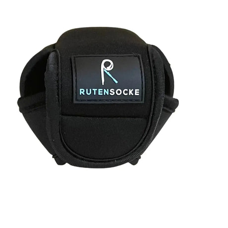 Rutensocke Rollentasche Cast S Großes Logo (Rollenschutz für Baitcast-Rollen von Größe 50-200)