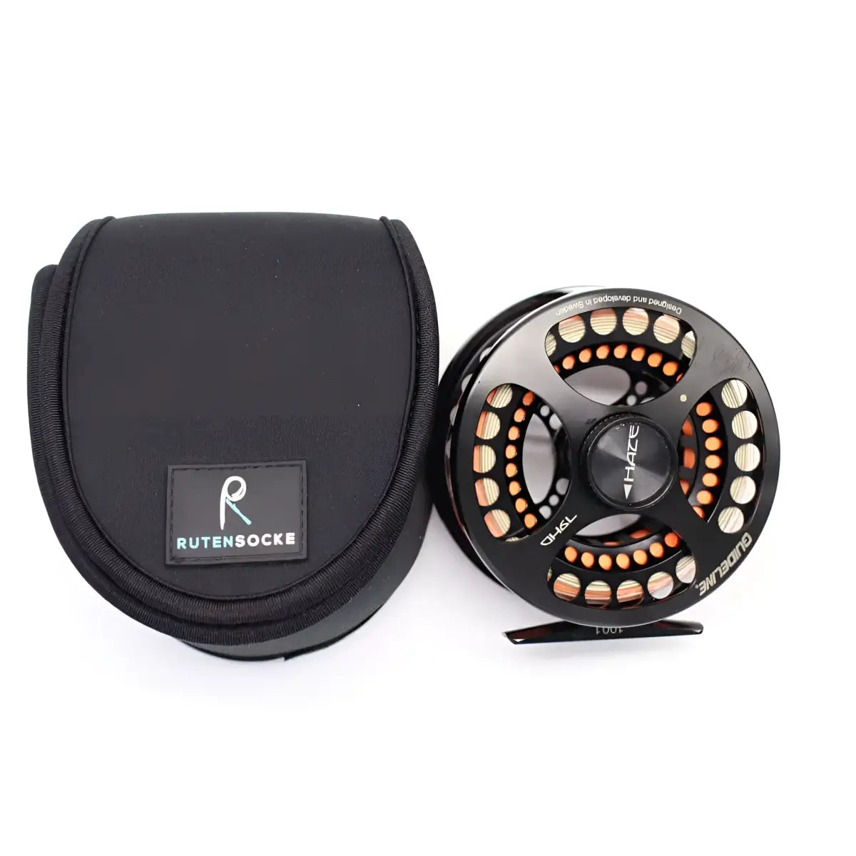 Rutensocke Rollentasche Fly L 3er Pack (Rollenschutz für Fliegenrollen Größe 11-13 / 12cm)