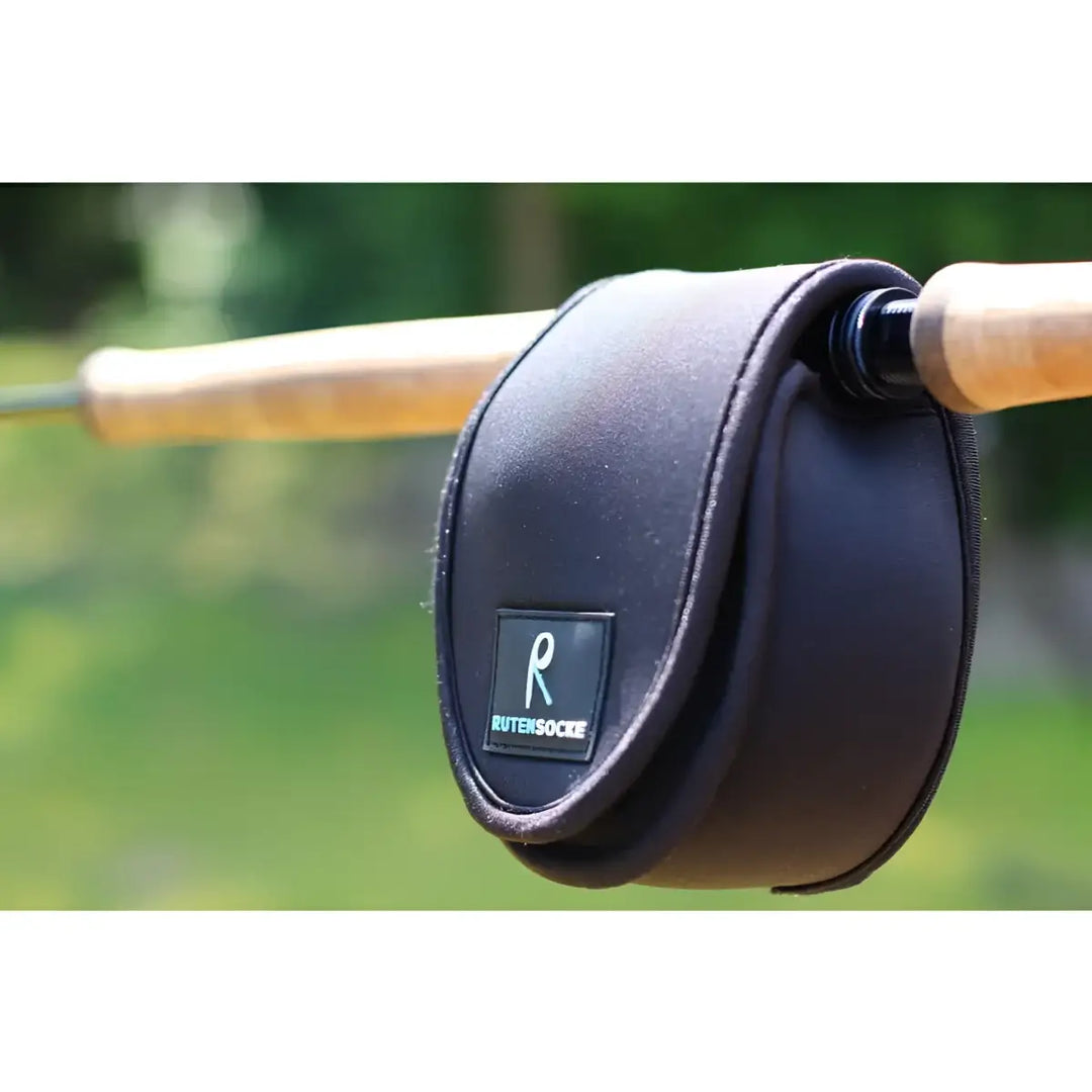 Rutensocke Rollentasche Fly M 3er Pack (Rollenschutz für Fliegenrollen Größe 8 10 / 11cm)