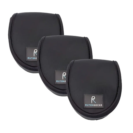 Rutensocke Rollentasche Fly S 3er Pack (Rollenschutz für Fliegenrollen Größe 5-7 / 10cm)