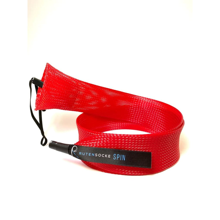 Rutensocke Spin L (190cmx45mm Rutenschutz für 1-tlg. Ruten bis 240cm) - Rot
