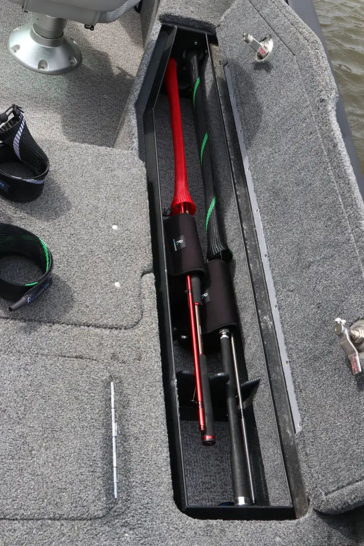 Rutensocke Spin L 2 Teiler (90cmx45mm Rutenschutz für 2 tlg. Ruten bis 270cm)