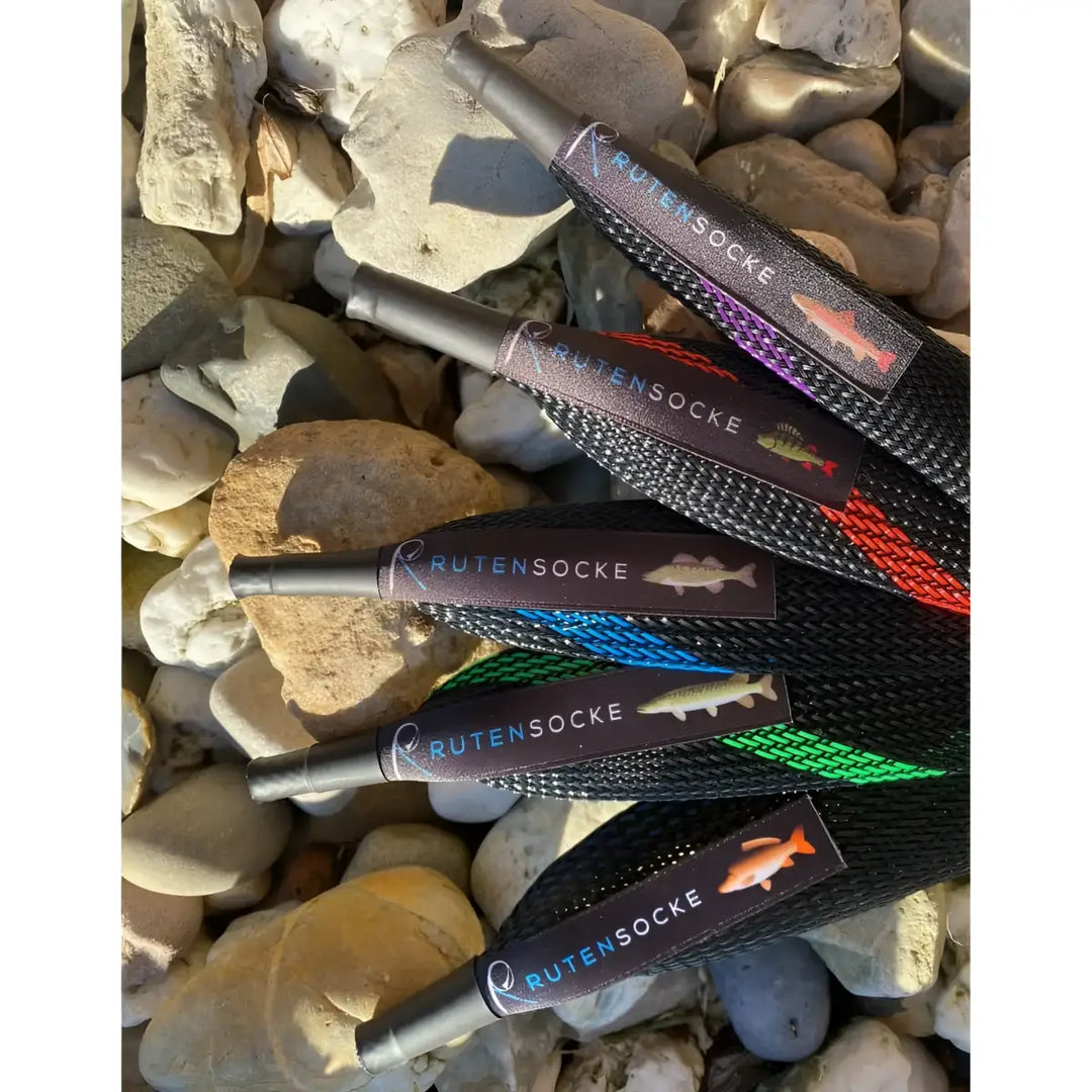Rutensocke Spin L 2 Teiler (90cmx45mm Rutenschutz für 2 tlg. Ruten bis 270cm)