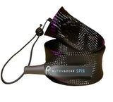 Rutensocke Spin M (170cmx45mm Rutenschutz für 1-tlg. Ruten bis 220cm) - Schwarz-Violett